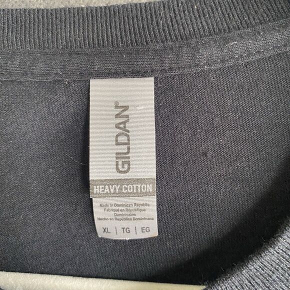 Men's In God We Trust Guns are Just A Backup Graphic T-Shirt Size Large - Black - Picture 3 of 4